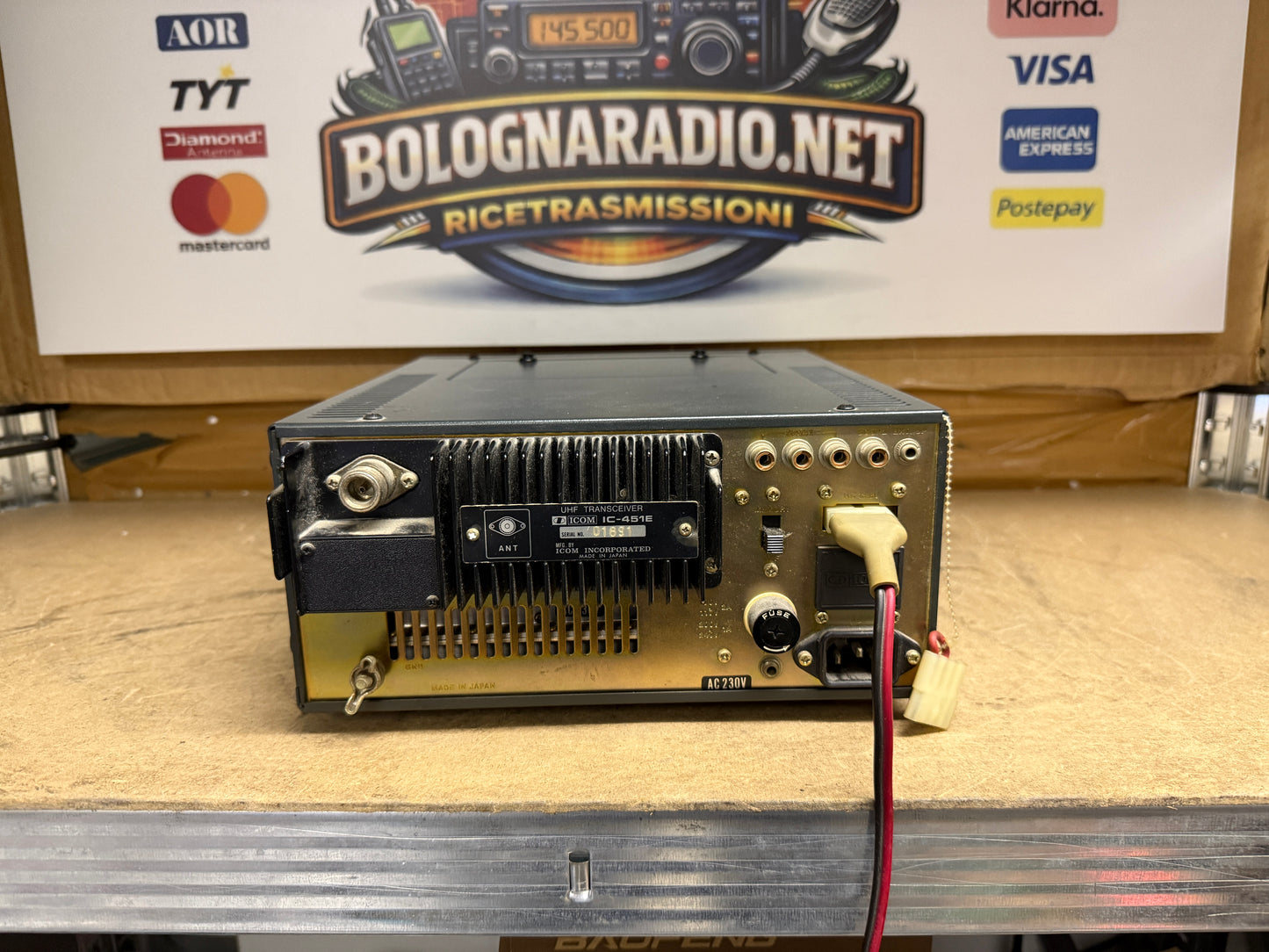Icom ic 451e 12 volt