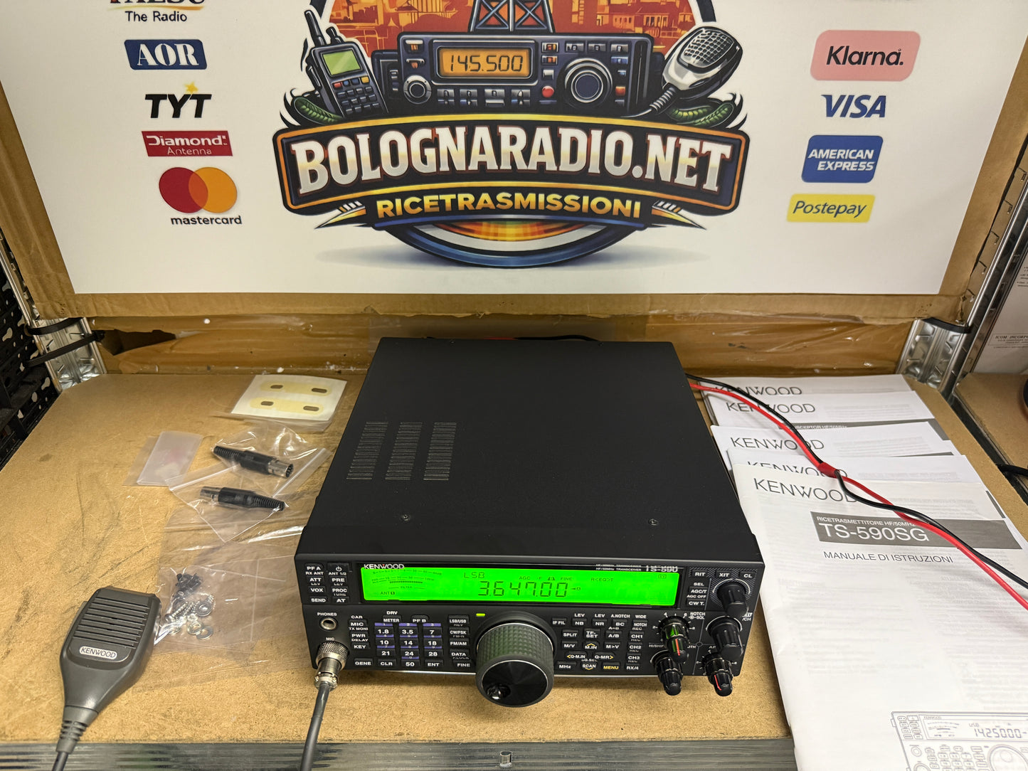 KENWOOD TS 590SG  pari al nuovo full set Garanzia 12 Mesi