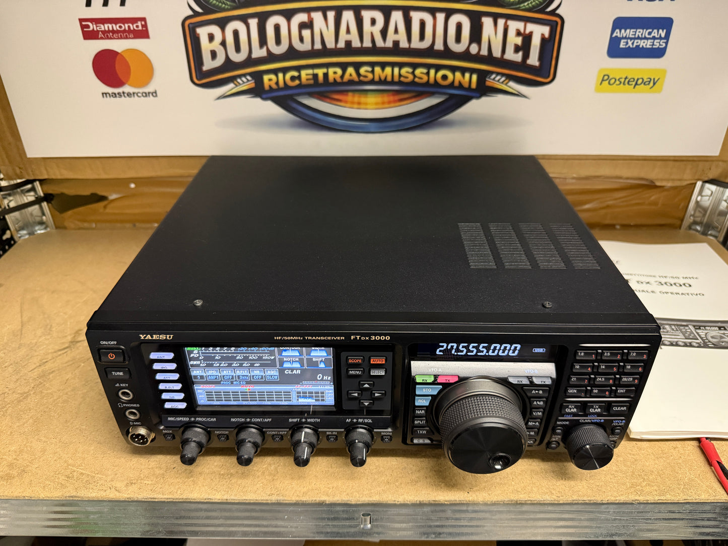 Yaesu FTDX 3000D set pari al nuovo Garanzia 12 mesi