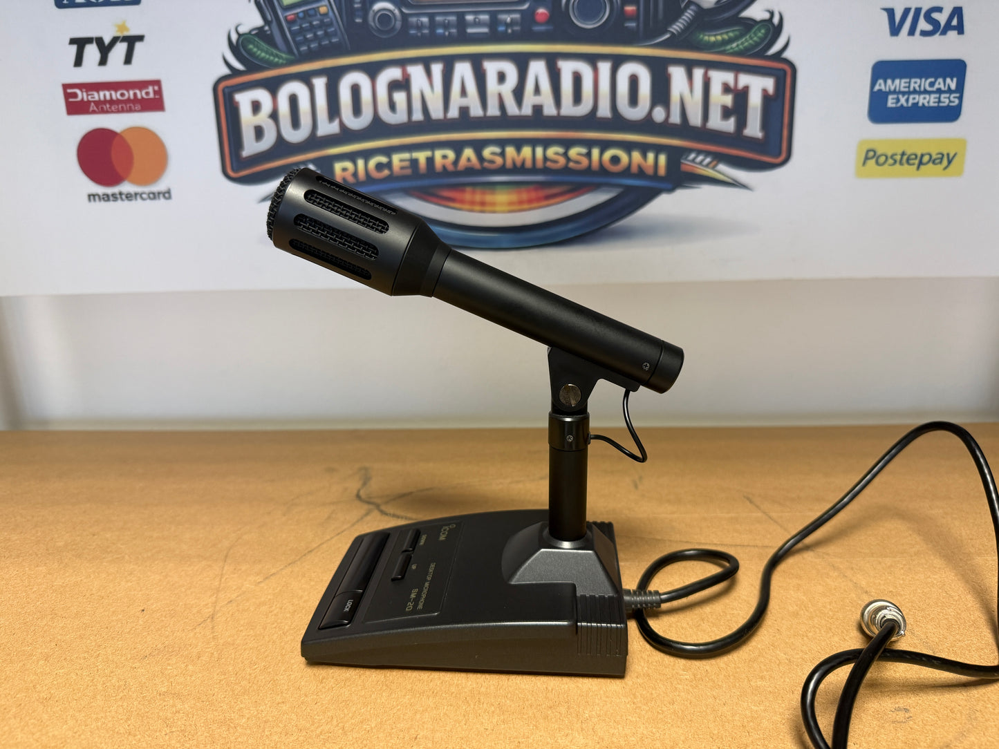 Icom SM 50 pari al nuovo