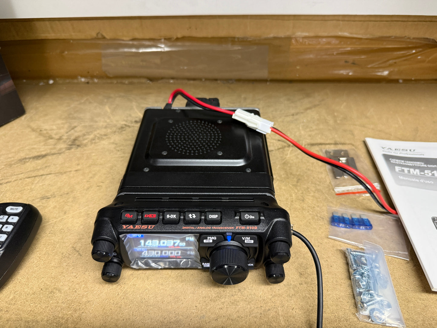 Yaesu FTM 510 D asp pari al nuovo Garanzia ufficiale fino al 07/2030