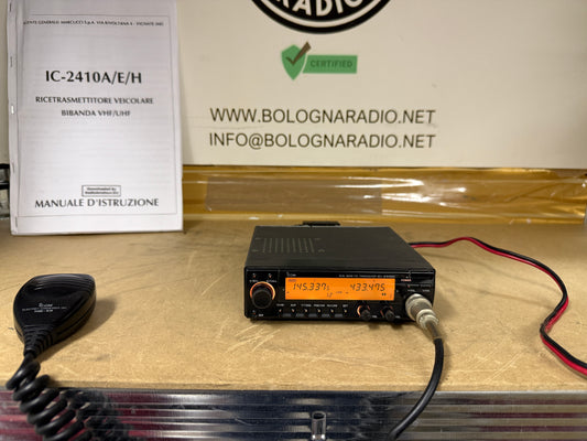 Icom ic 2410h 45watt + UT67 toni squelch garanzia 12 mesi