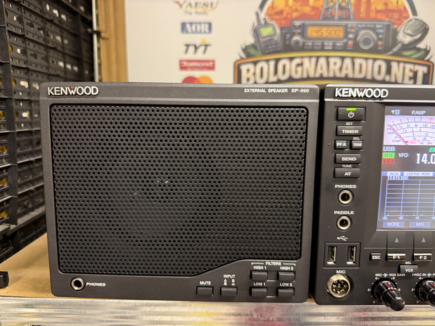 A-1 Kenwood TS 990 + SP 990 pari al nuovo Garanzia 12 Mesi