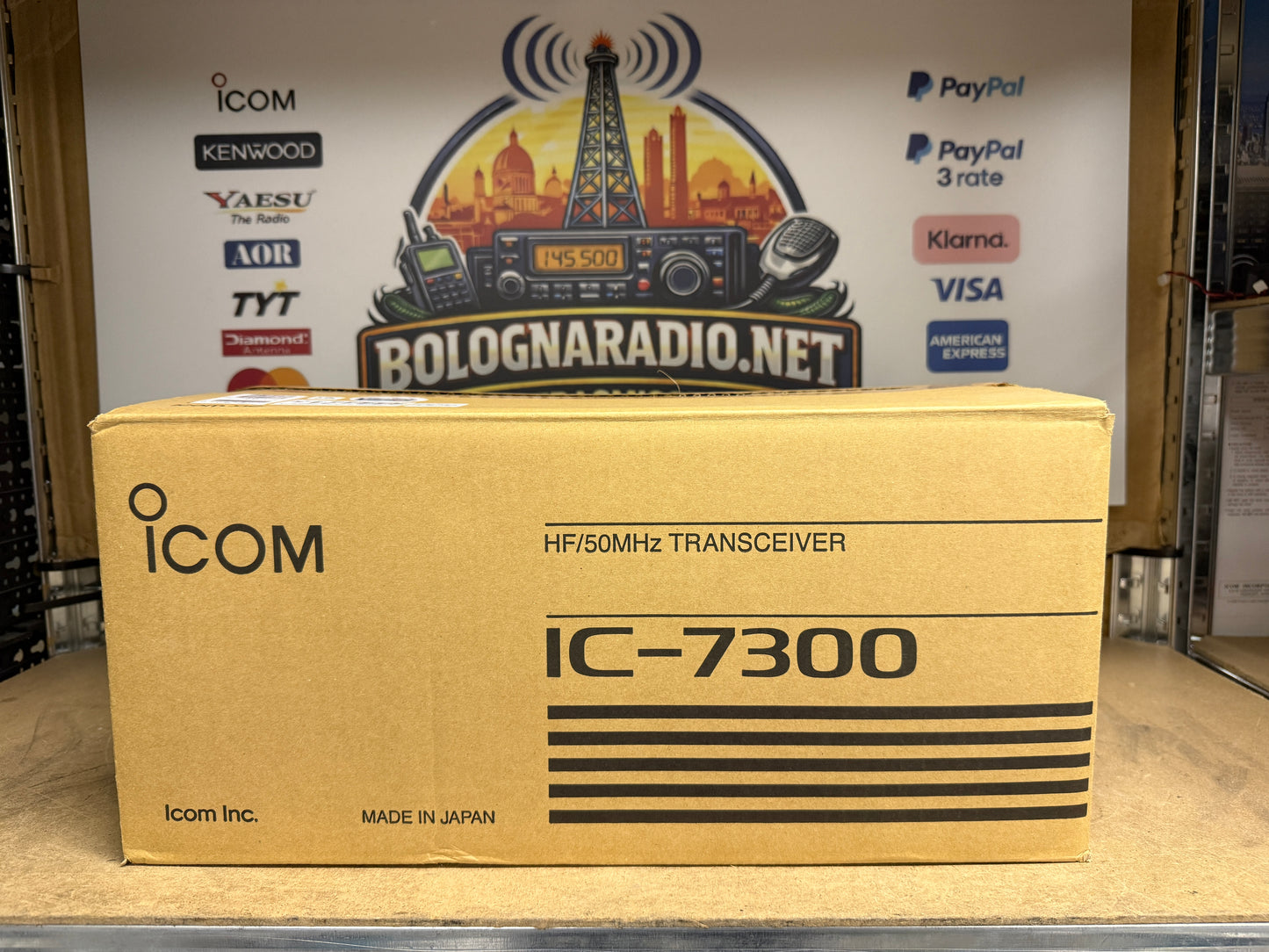 Icom ic 7300 pari al nuovo full set Garanzia 12 Mesi