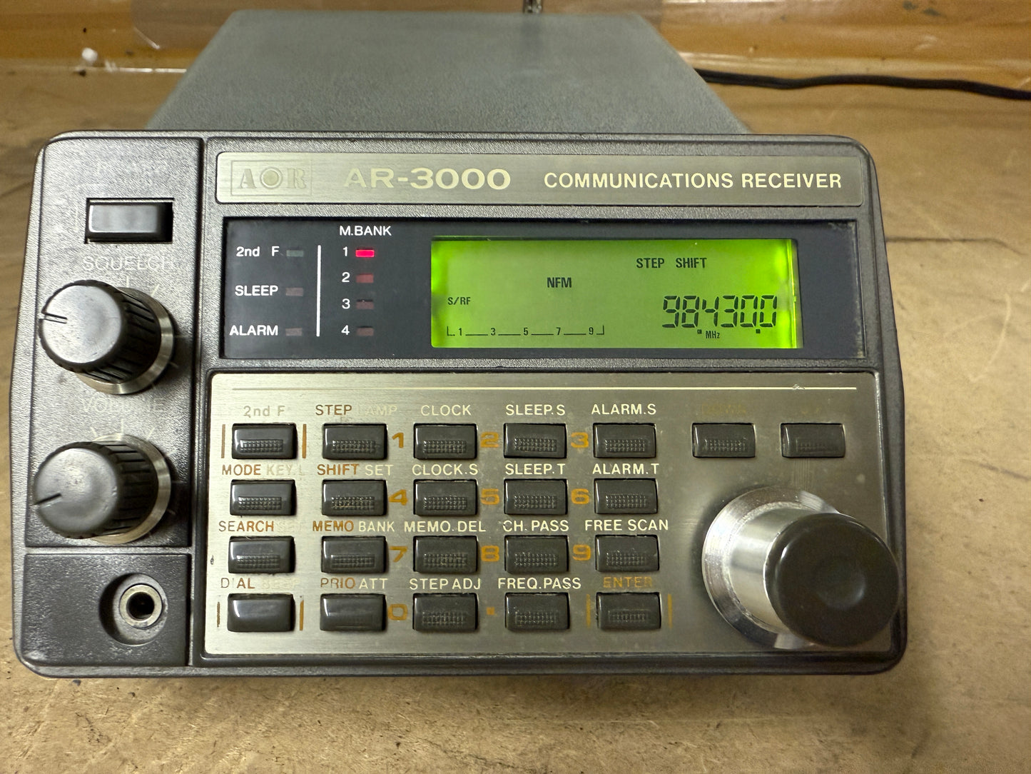 Aor 3000 perfetta revisionata AM/FM/WFM/SSB/CW Garanzia 12 Mesi.