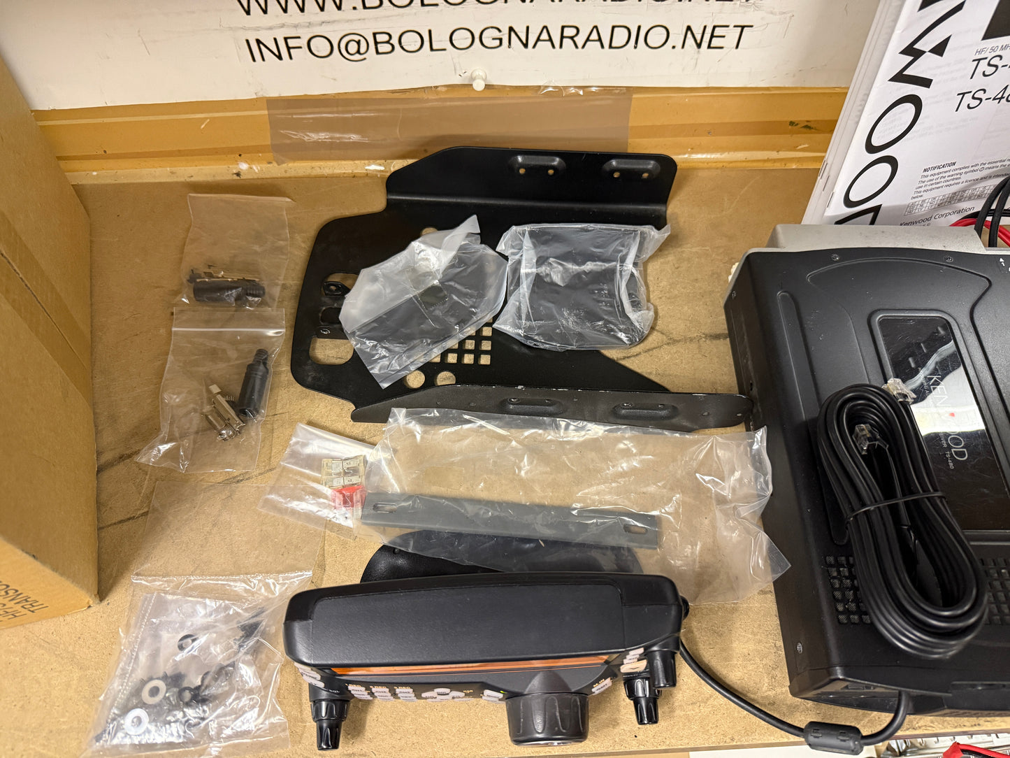 Kenwood ts-480HX 200 watt Garanzia 12 Mesi FULL SET