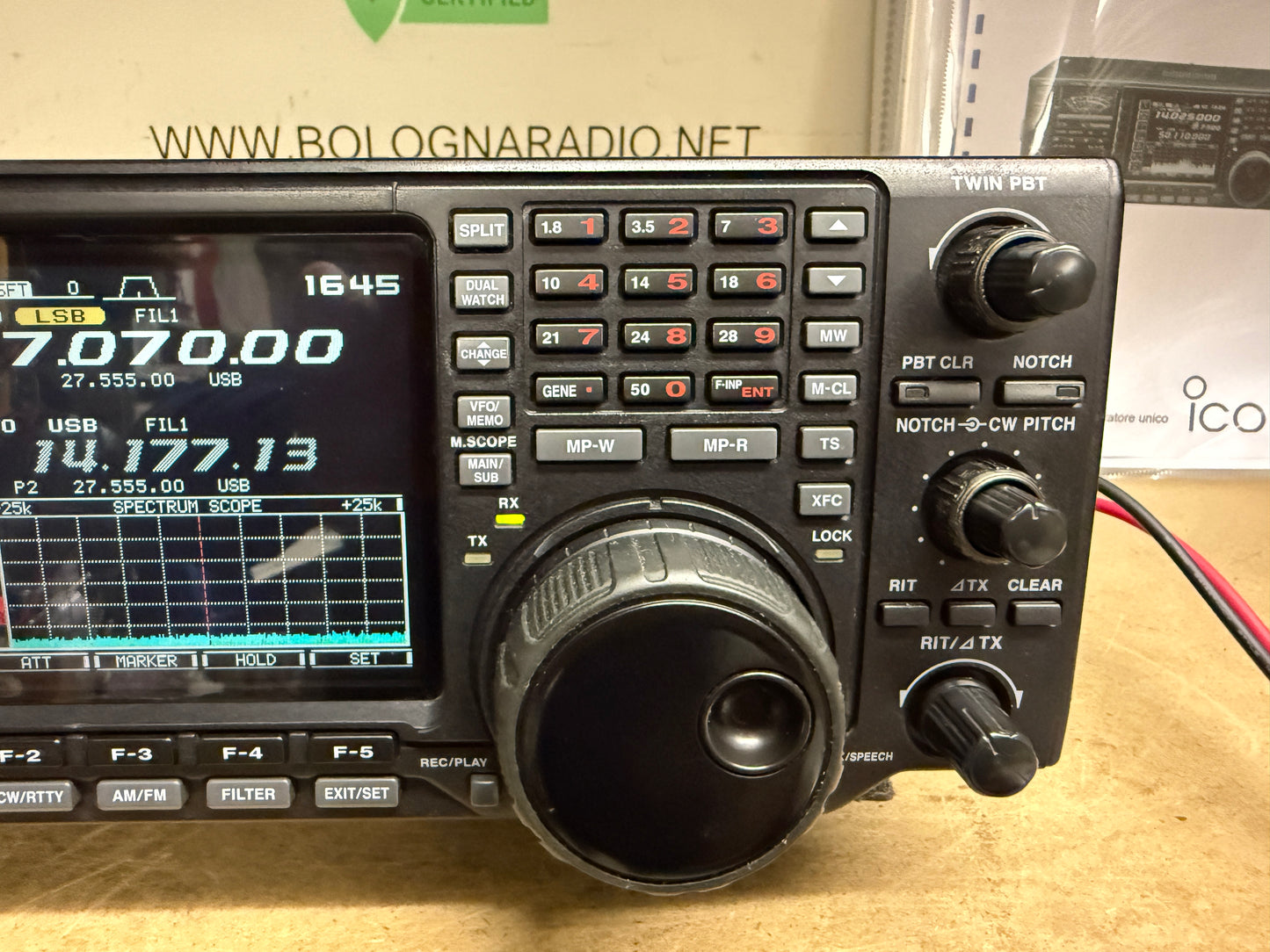 A-1 Icom 756 pro 3 imballo perfetta imballo garanzia 12 mesi