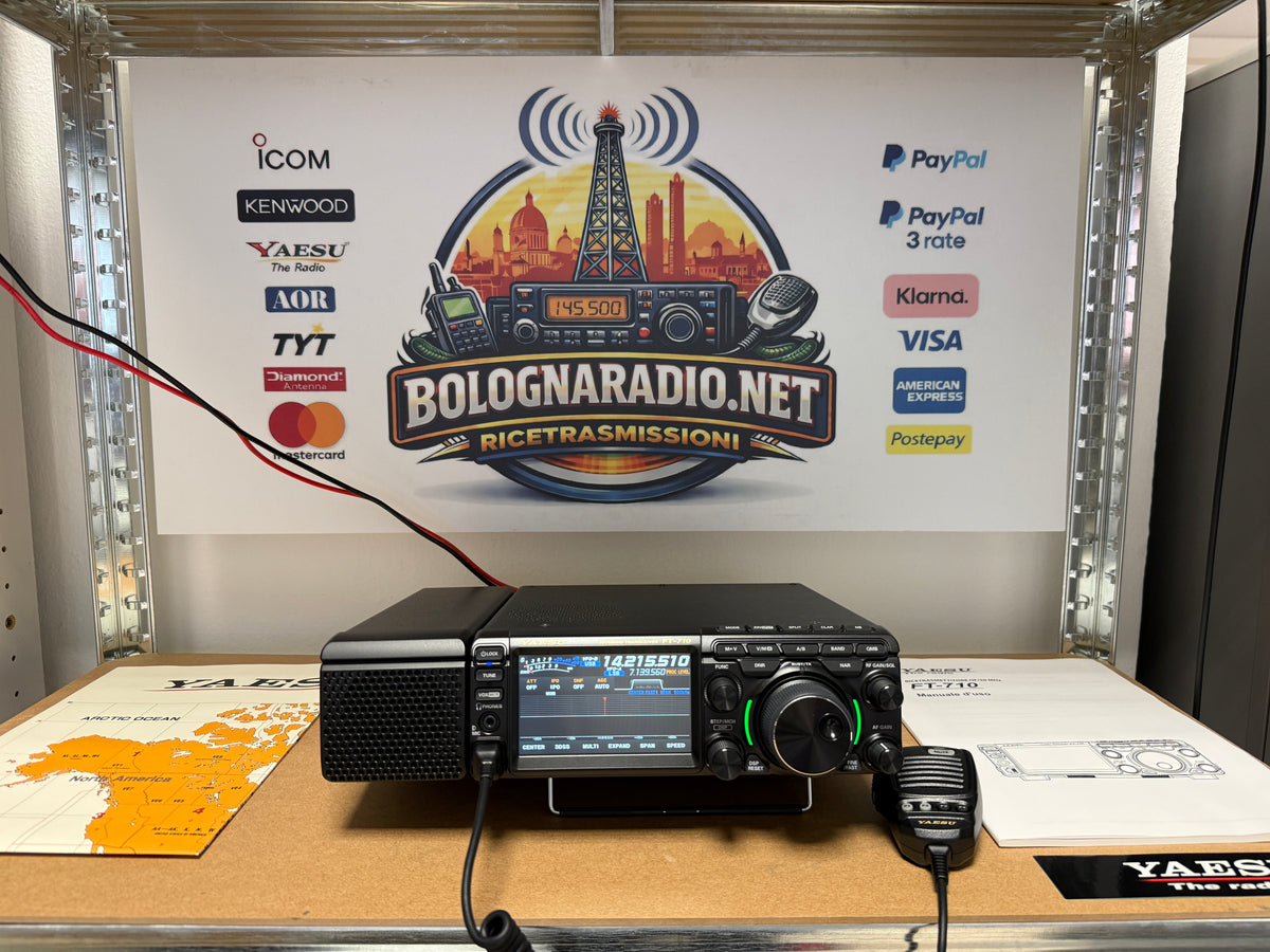 Yaesu FTDX 710 AESS pari al Nuovo Garanzia 12 Mesi Full Set