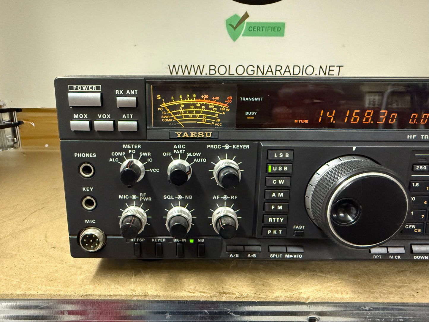 Yaesu FT 990 perfetto 100 Watt