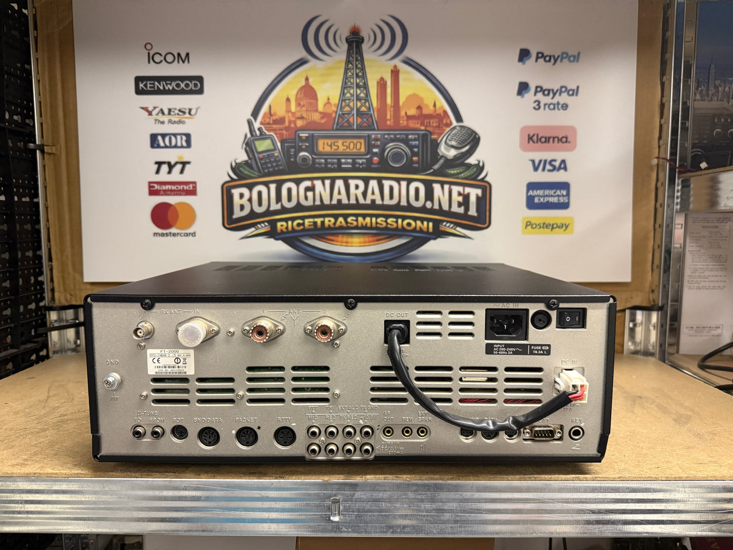 Yaesu FT 2000 perfetta 100 watt full set Garanzia 12 Mesi