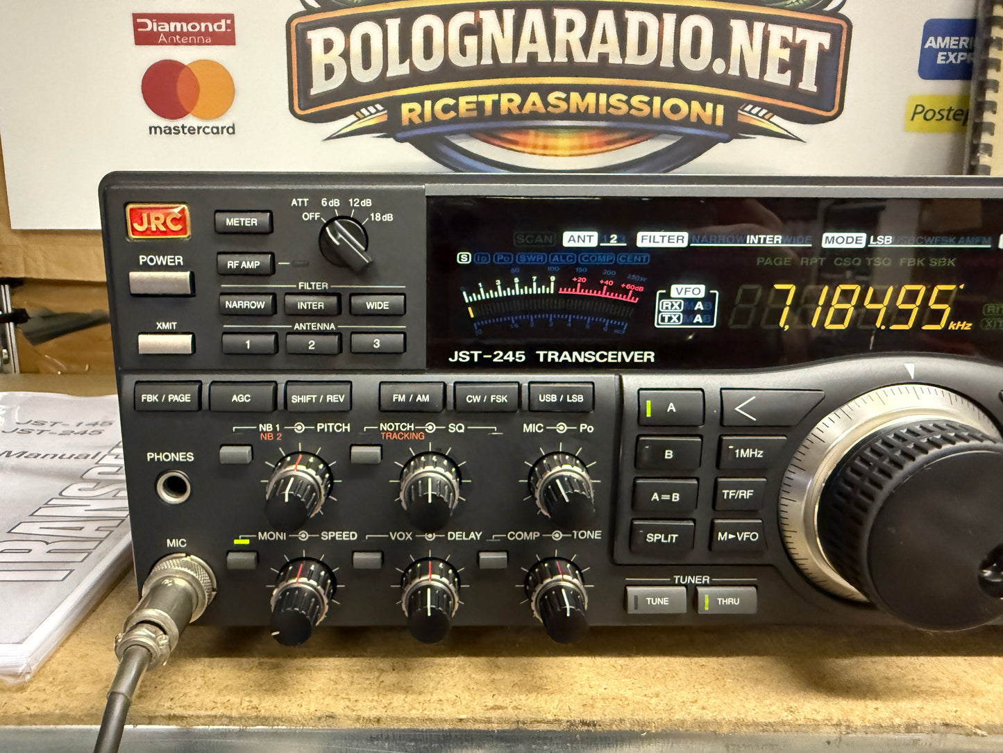JRC JST-245DX Pari Al Nuovo Garanzia 12 Mesi 150watt