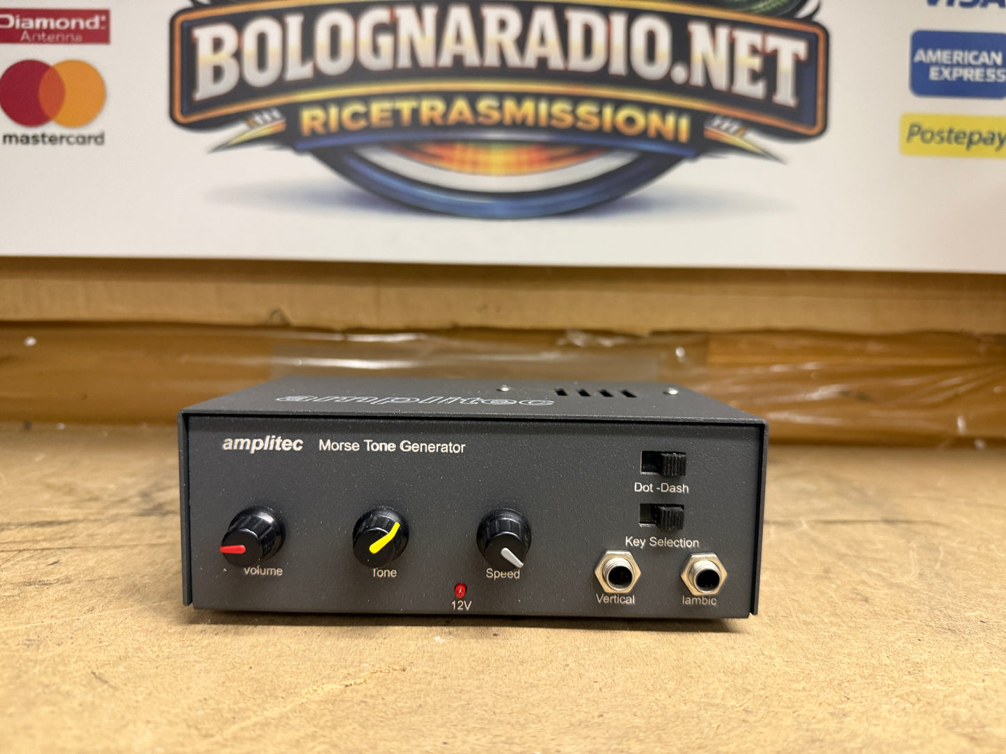 Amplitec morse tone generator