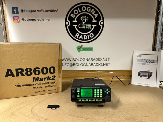 Ricevitore aor 8600 MK2 - 0,1-3000 MHz perfetto