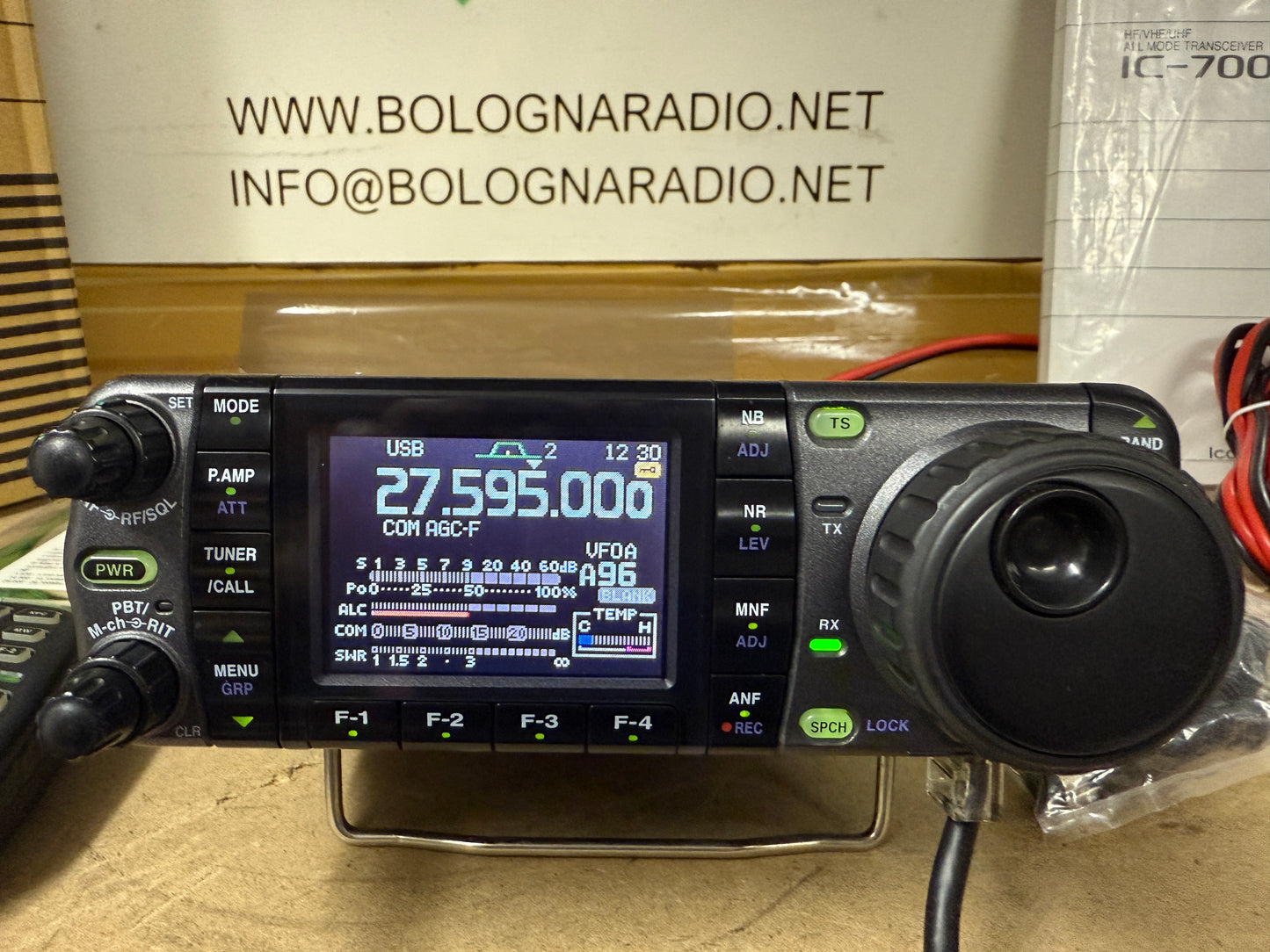 Icom ic 7000 + LDG 7000 + imballo pari al nuovo