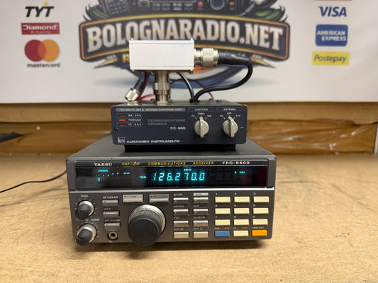 Yaesu FRG 9600 perfetto + accessori  Garanzia 12 Mesi