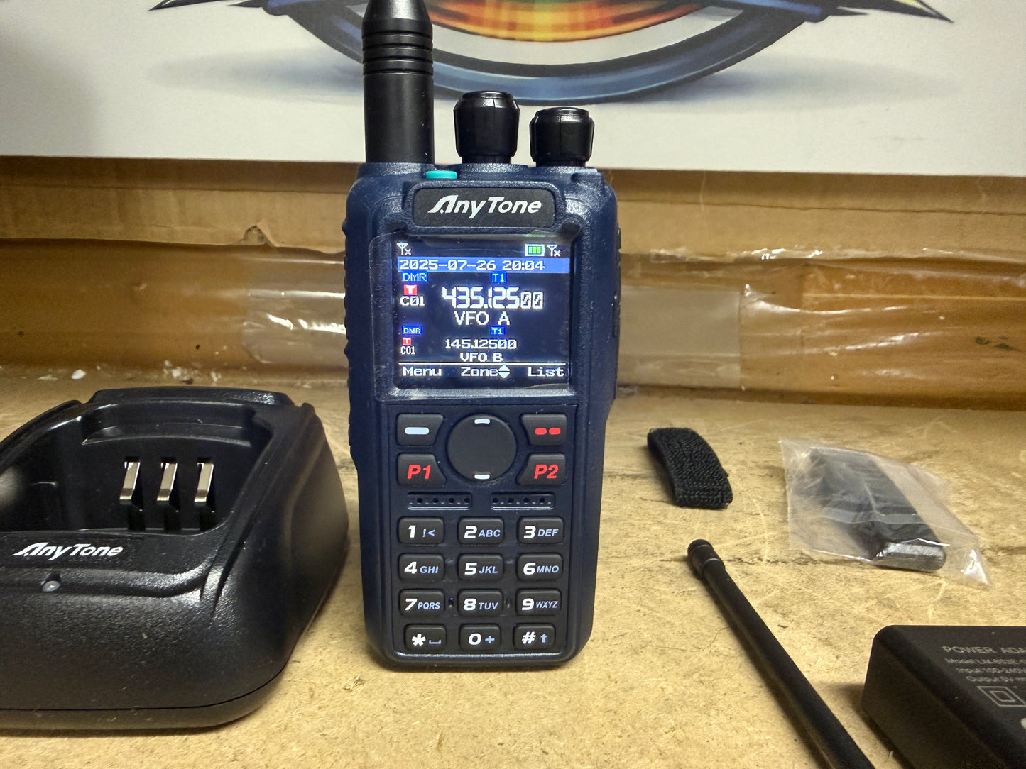 ANYTONE AT-D-890-UV Ricetrasmettitore Portatile DMR NUOVO