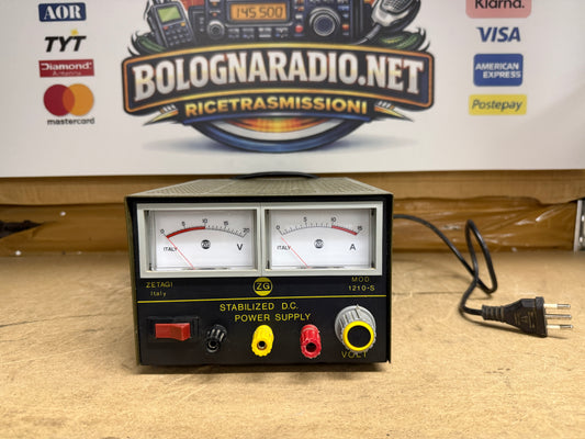 Zetagi HP 1210s alimentatore 10 amp