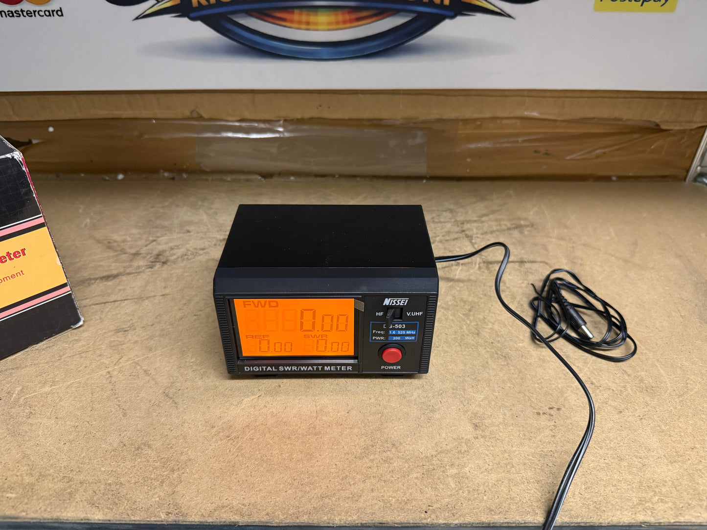 Nissei DG-503 MAX - Digital HF/VHF/UHF SWR/Wattmeter