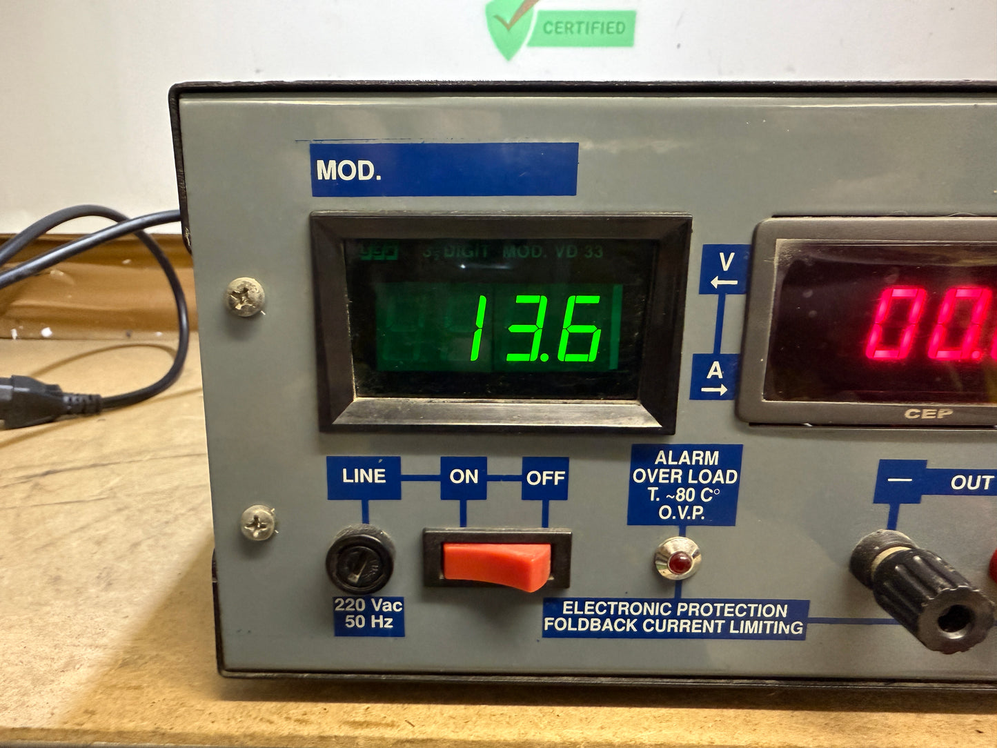 CEP Alimentatore professionale 40 ampere