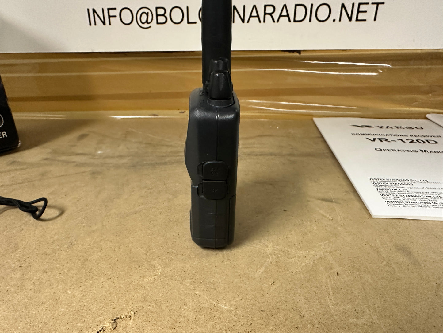 Yaesu vr 120d pari al nuovo full set