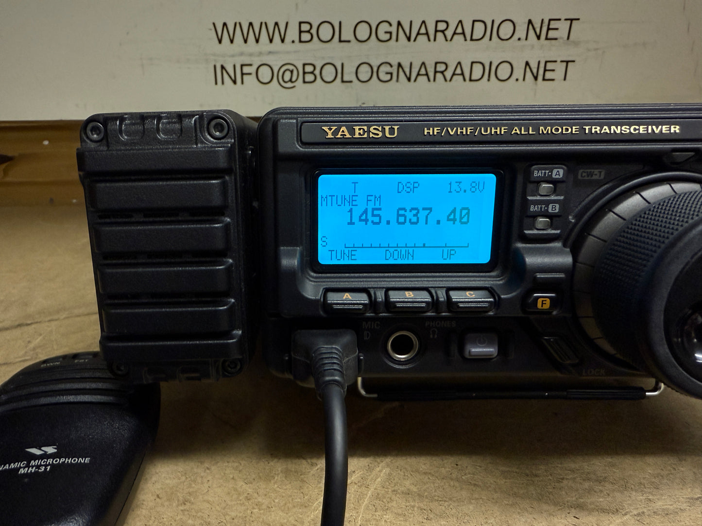 A1 - Yaesu FT 897D + FC30 pari al nuovo Garanzia 12 Mesi
