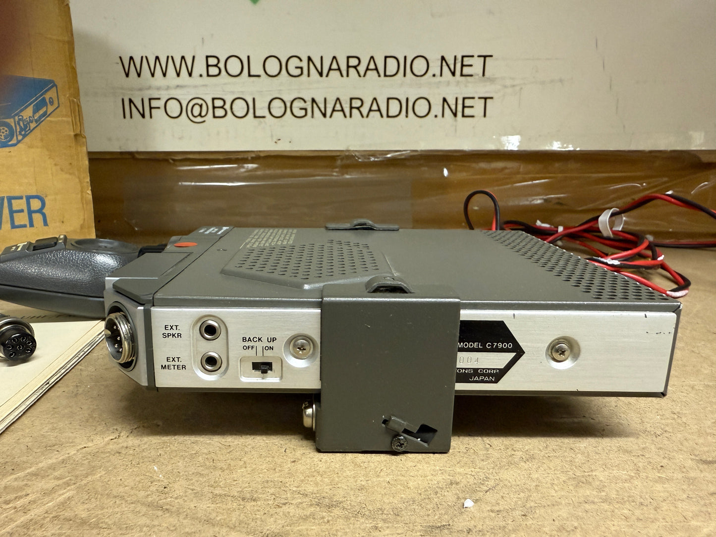 STANDARD C-7900 RADIO VEICOLARE UHF 430 Mhz full set
