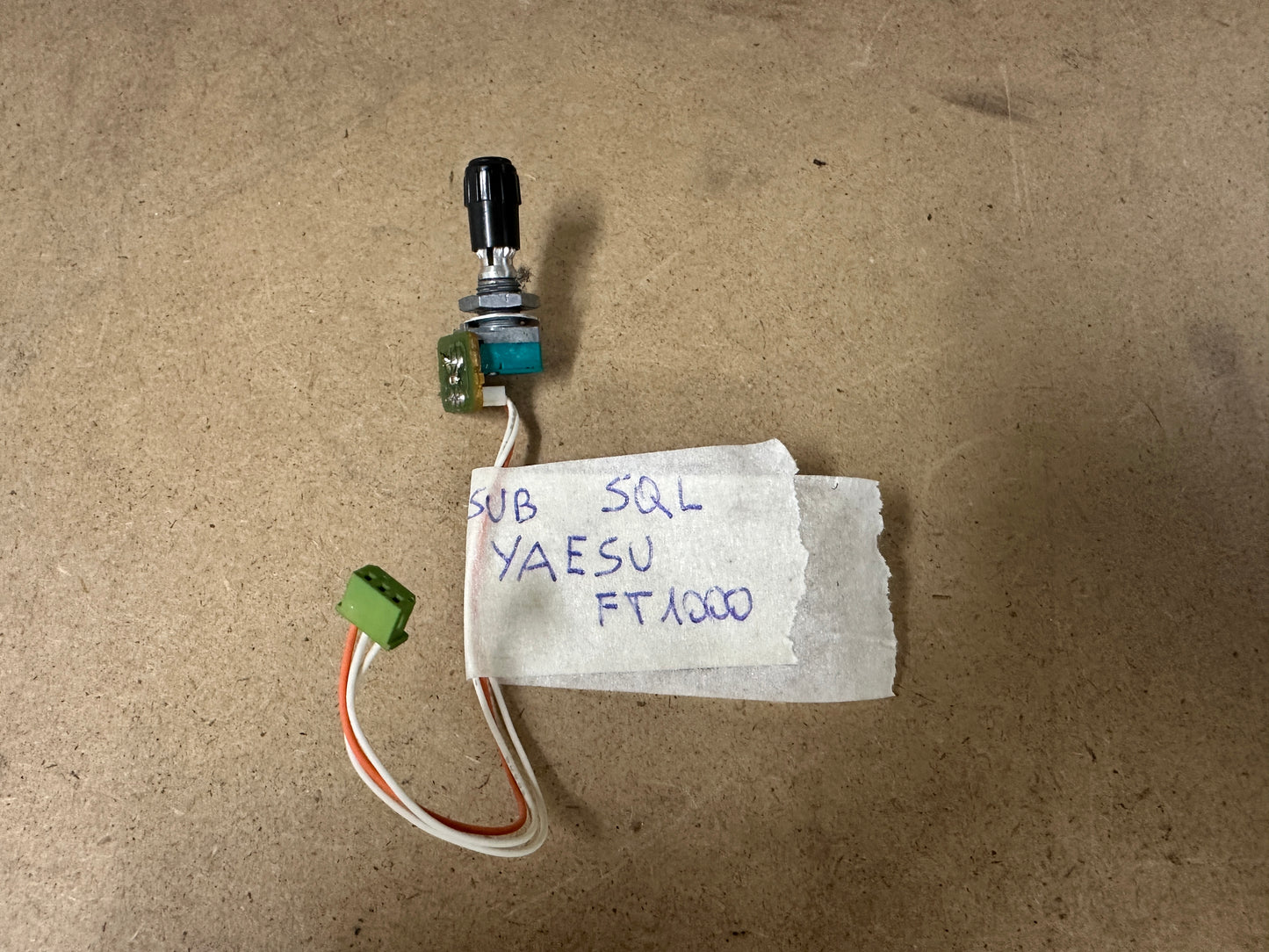 Yaesu ft 1000 potenziometro sub sql
