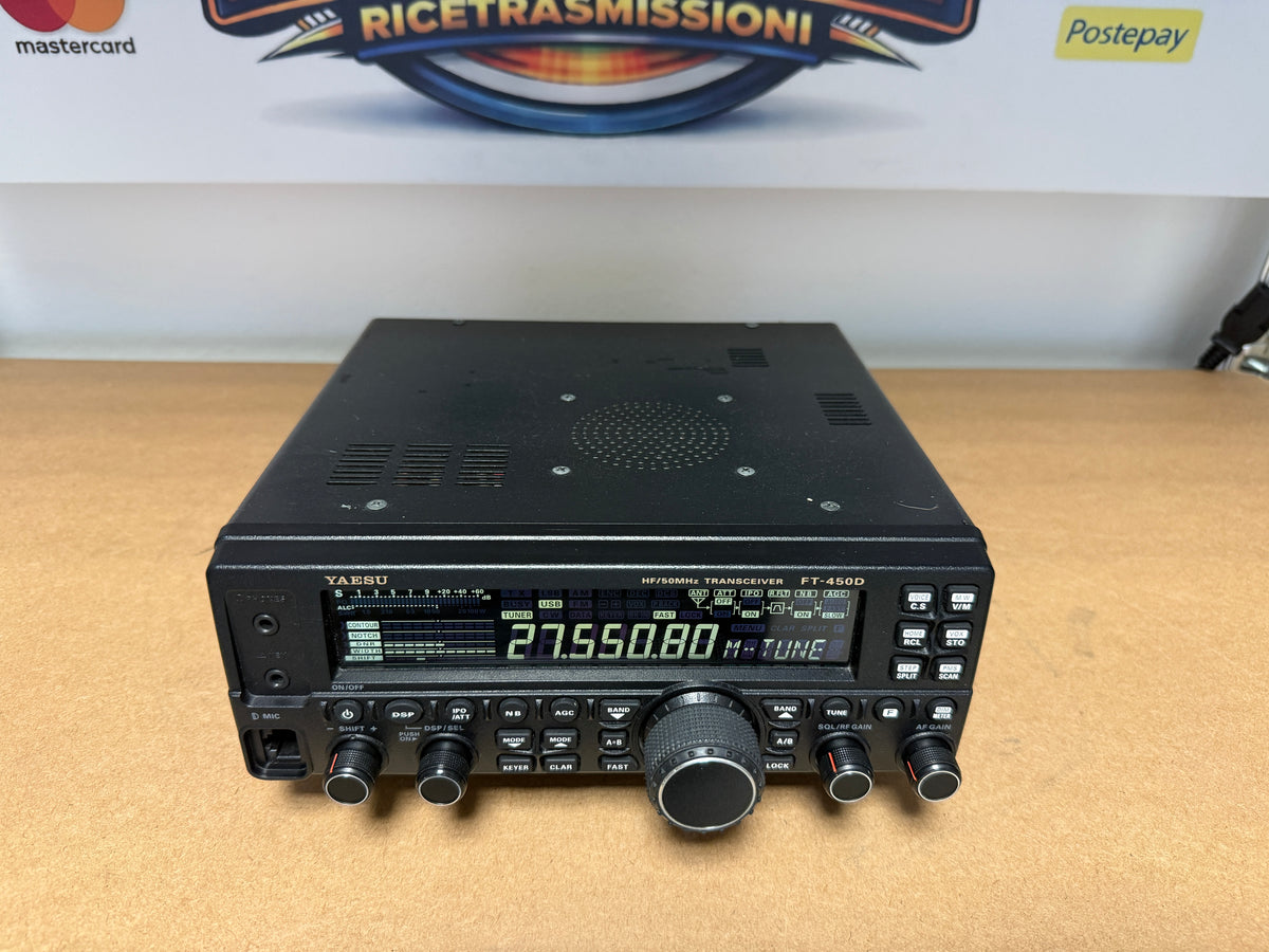 Yaesu FT 450 D perfetto Garanzia 12 Mesi