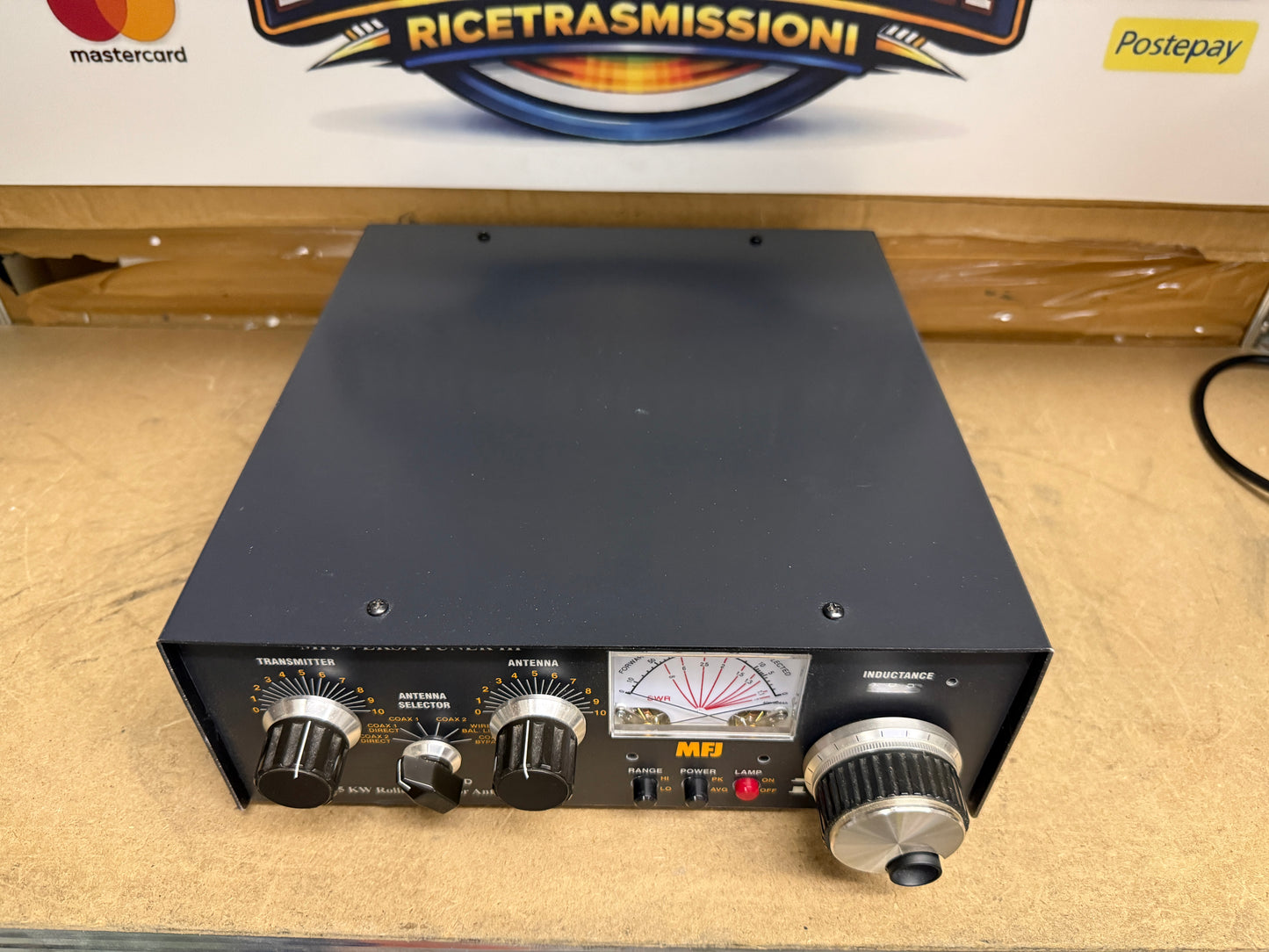 MFJ 962D Deluxe Versa Tuner2 accordatore 1.5 Kw imballo originale