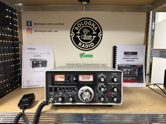 Yaesu FT 101E totalmente revisionata valvole 100%