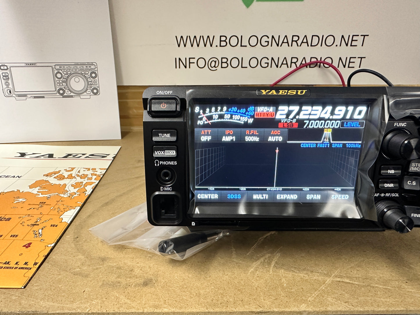 00 Yaesu FTDX 10 nuovo garanzia ufficiale CSY & SON 5 anni