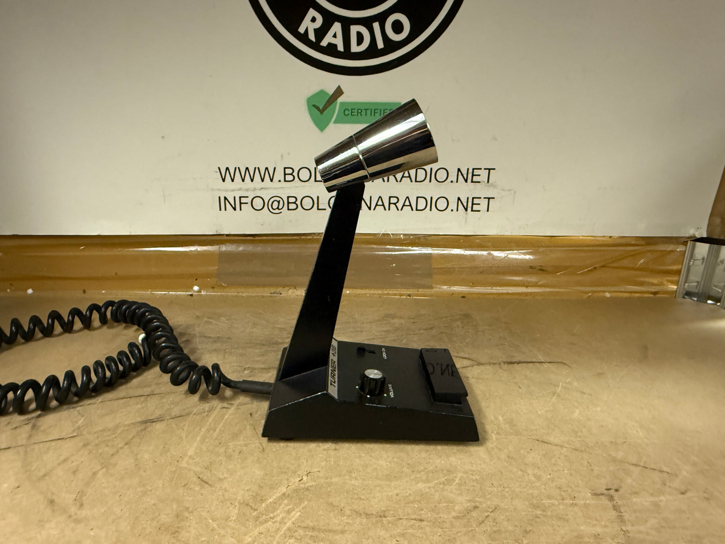 MICROFONO PREAMPLIFICATO TURNER +3 perfetto