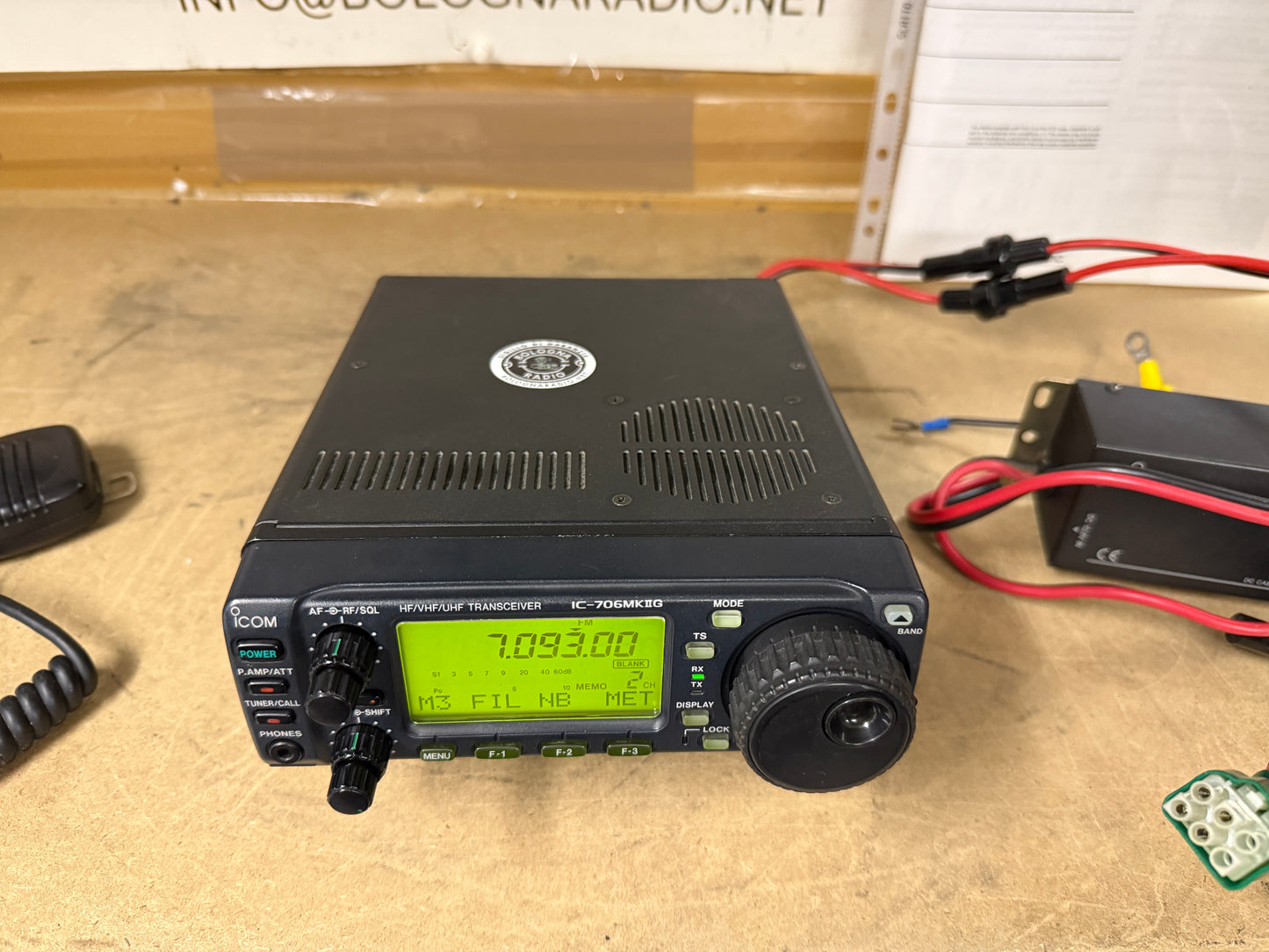 Icom IC 706 MK2G garanzia 12 mesi perfetto espanso