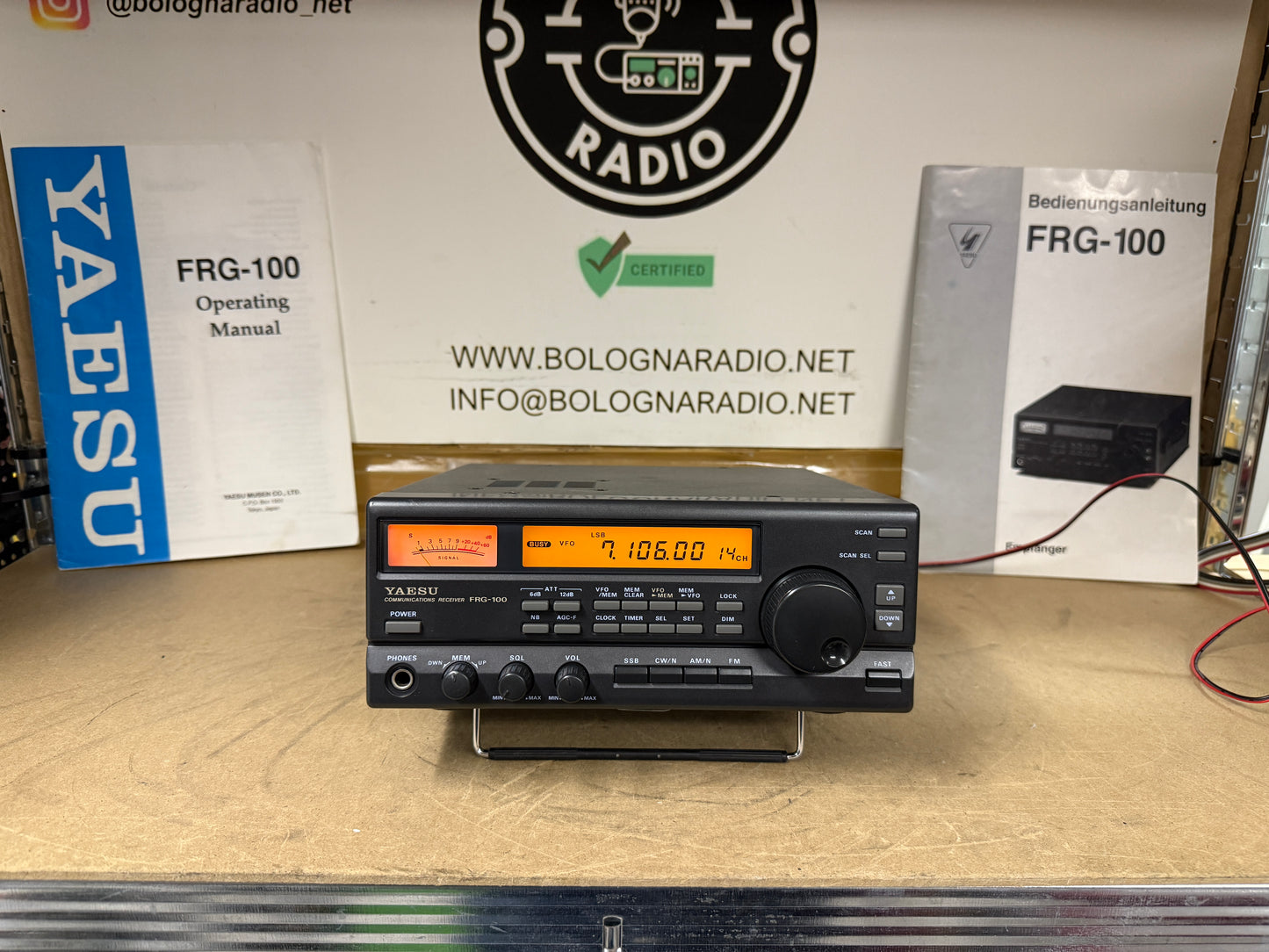 Yaesu FRG 100 pari al nuovo