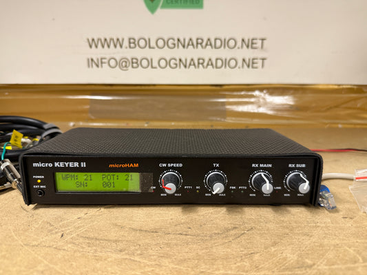 Micro keyer 2 con cavo yaesu ftdx 101