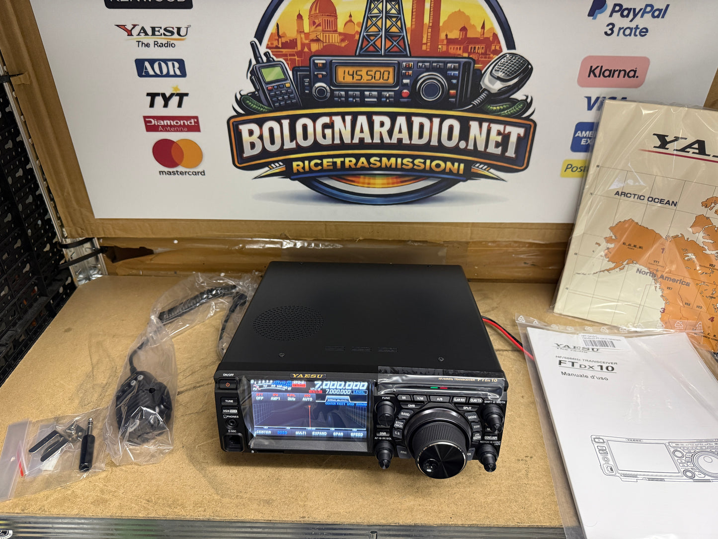 Yaesu FTDX 10 Nuovo Garanzia 36 Mesi 1.390€ con promo permuta
