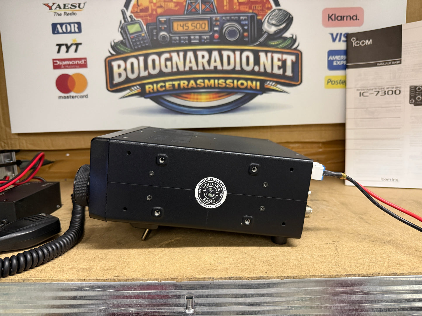 Icom ic 7300 pari al nuovo full set Garanzia 12 Mesi