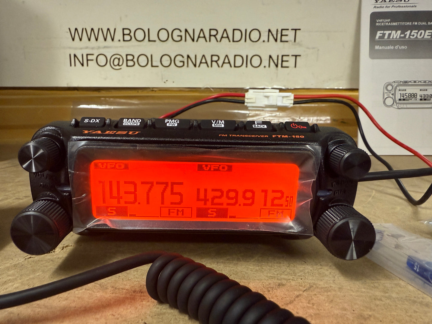 A1 YAESU FTM 150E ASP NUOVO GARANZIA UFFICIALE
