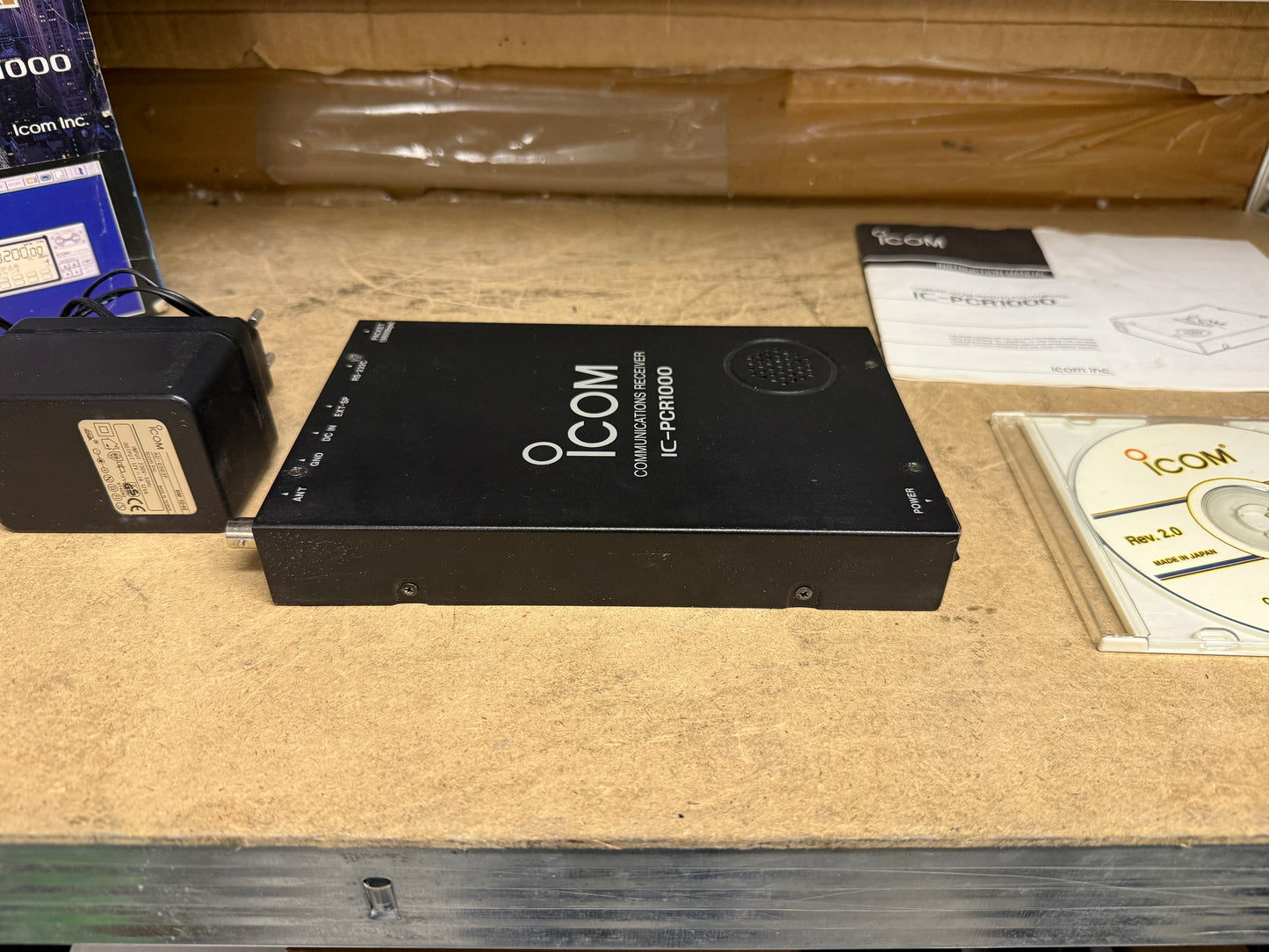Icom PCR 1000 full set Garanzia 12 Mesi