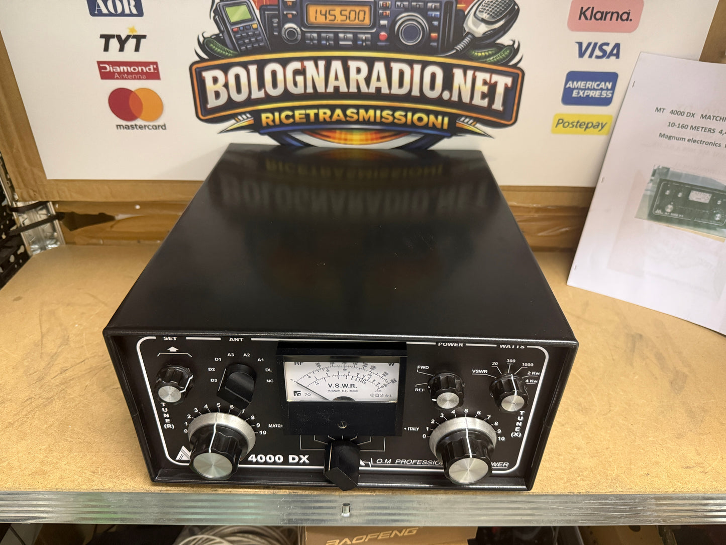 Magnum MT 4000 DX accordatore d'antenna 4 kw