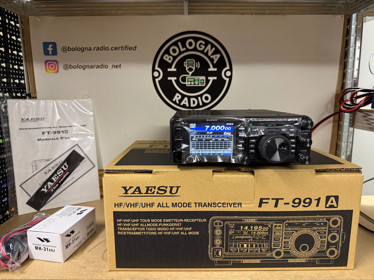A1 - Yaesu FT 991A garanzia ufficiale Italia 5 anni CSY & SON espanso