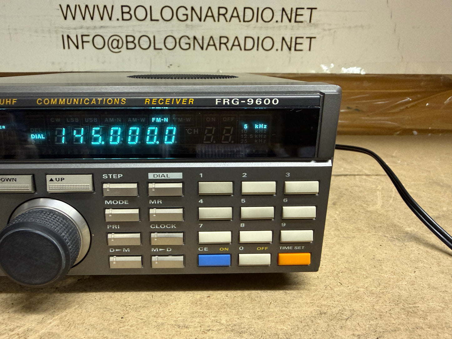 Yaesu FRG 9600 pari al nuovo Garanzia 12 Mesi