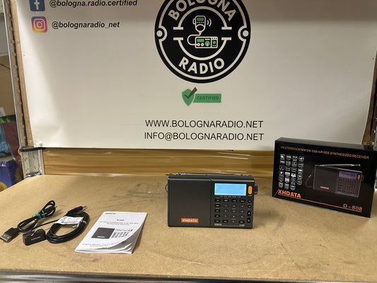 Ricevitore XHDATA D-808 FM stereo/SW/MW/LW SSB RDS Air Band