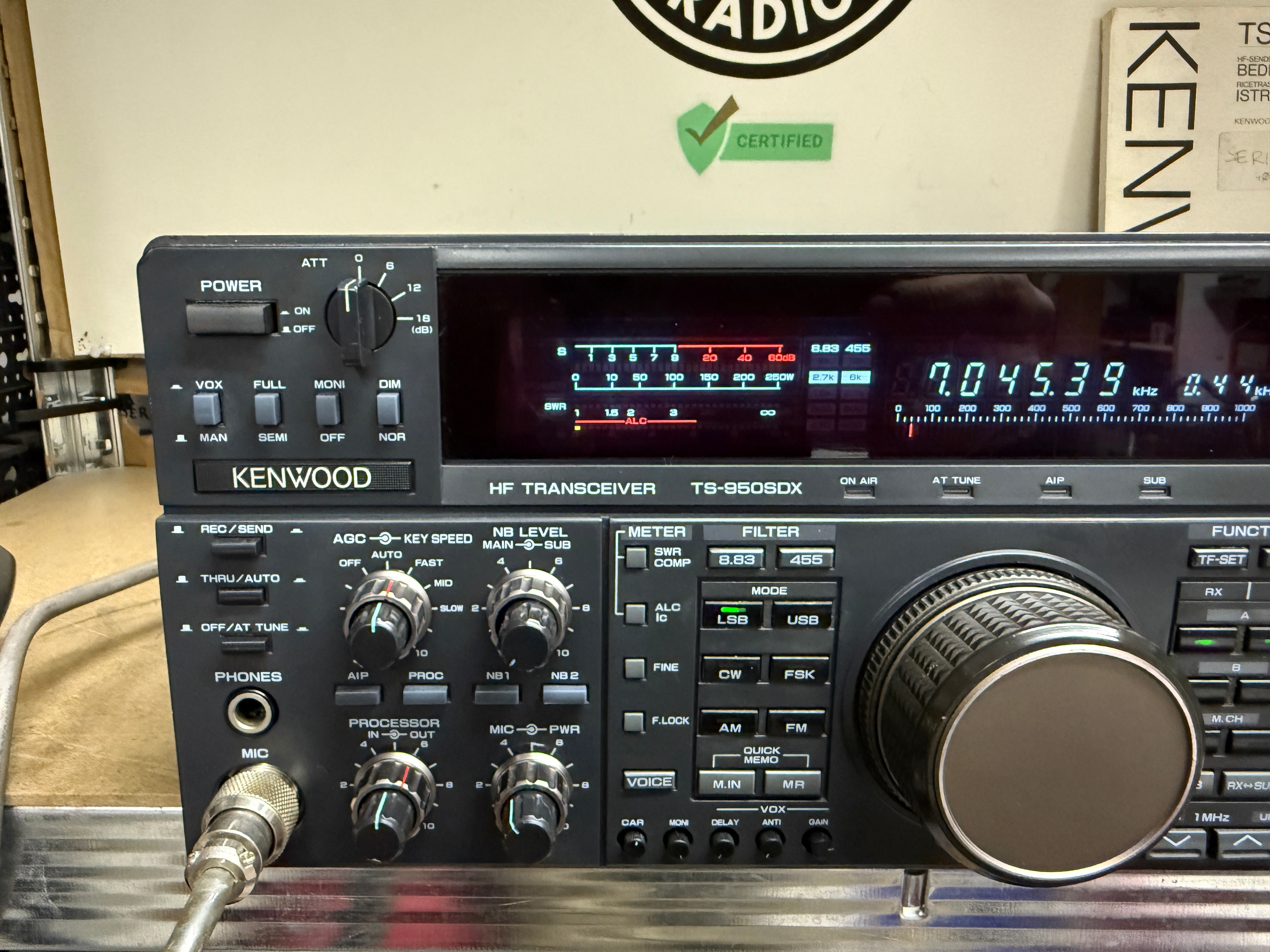 KENWOOD TS-950 SDX perfetto full set Garanzia 12 Mesi
