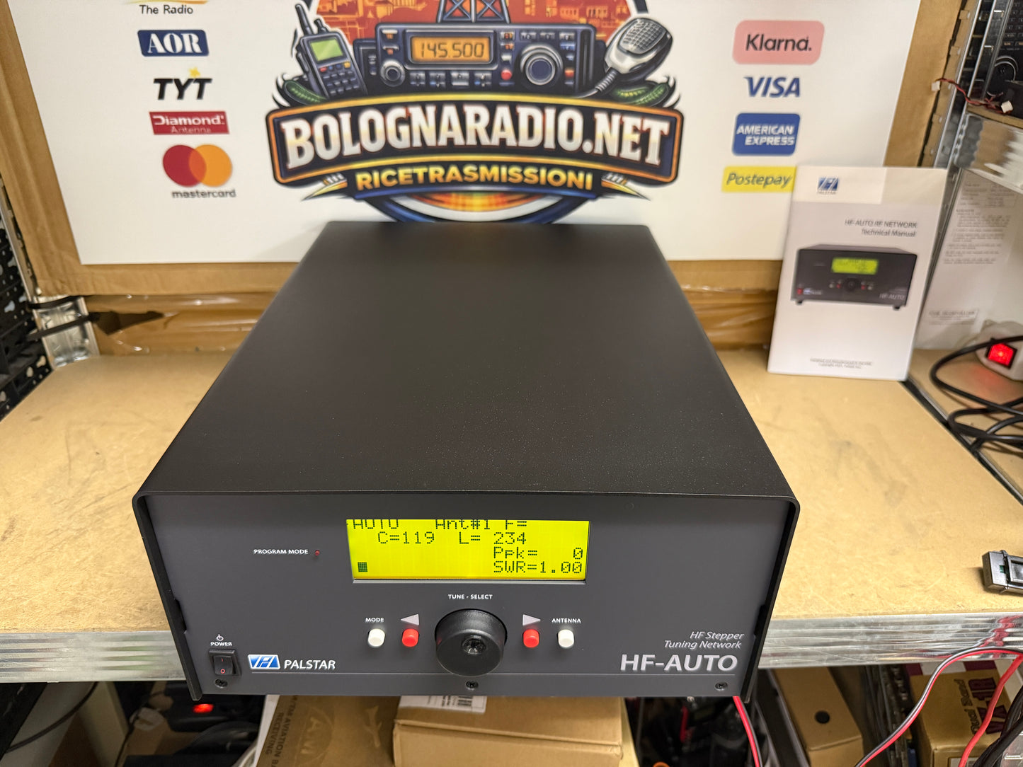 Palstar HF AUTO Nuovo accordatore automatico 2 kw