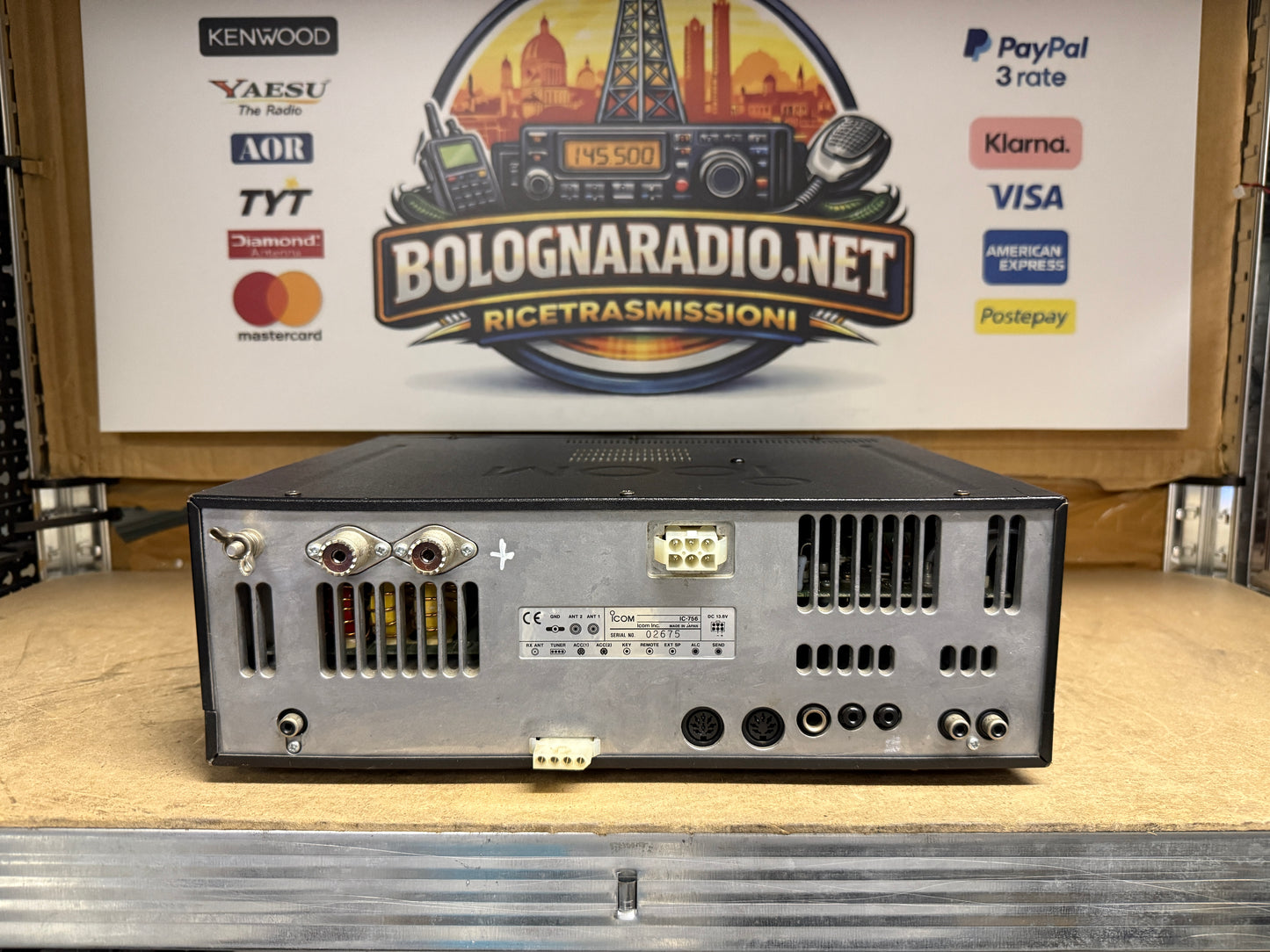 Icom 756 perfetto Garanzia 12 Mesi