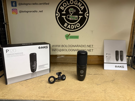 AKG PERCEPTION P120 MICROFONO A CONDENSATORE A DIAFRAMMA LARGO