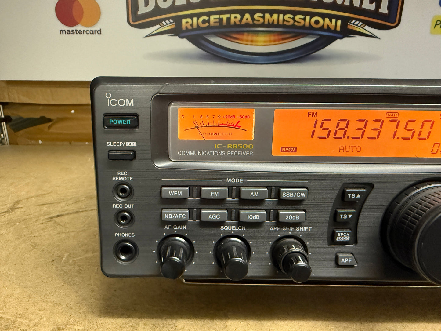 Icom IC R 8500 perfetto Garanzia 12 Mesi