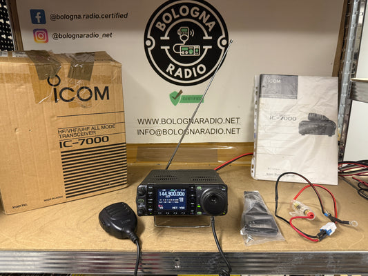 Icom IC 7000 espansa imballo garanzia 12 mesi