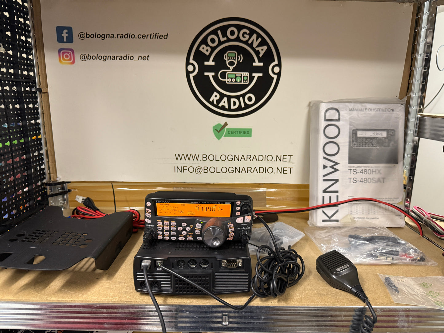 Kenwood TS 480 SAT 100 watt perfetto